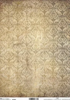 Papier do decoupage A4 - ITD Collection - ryżowy, R1925