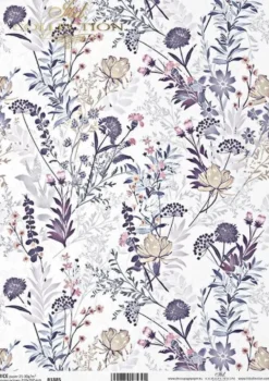 Papier do decoupage A4 - ITD Collection - ryżowy, R1885