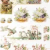 Papier do decoupage A4 - ITD Collection - ryżowy, R857