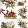 Papier do decoupage A4 - ITD Collection - ryżowy, R448
