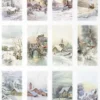 Papier do decoupage A4 - ITD Collection - ryżowy, R1498