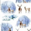 Papier do decoupage A4 - ITD Collection - ryżowy, R1465