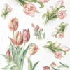 Papier do decoupage A4 - ITD Collection - ryżowy, R959