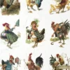 Papier do decoupage A4 - ITD Collection - ryżowy, R2165