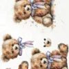 Papier do decoupage A4 - ITD Collection - ryżowy, R2486