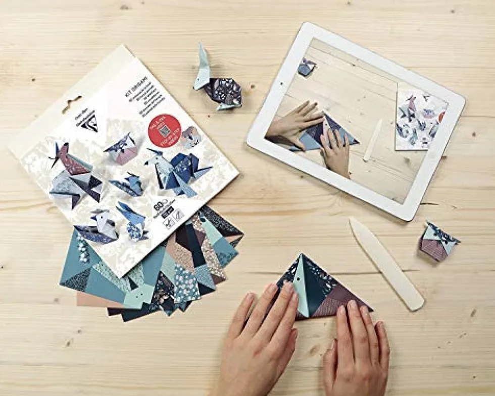 Papier do origami, Forest Animals - Clairefontaine - 70 g, 60 ark.