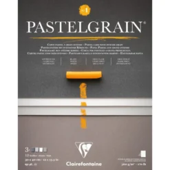 Papier do pasteli suchych PastelGrain No.1 - Clairefontaine - 24 x 30 cm 360 g 12 ark.