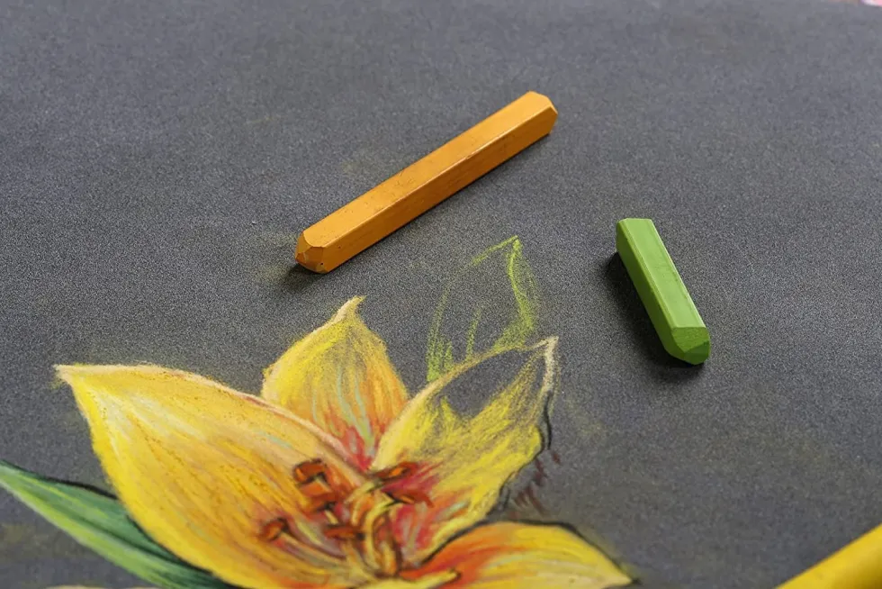 Papier do pasteli suchych Pastelmat - Clairefontaine - nr 6, 24 x 30 cm, 300g, 12 ark.
