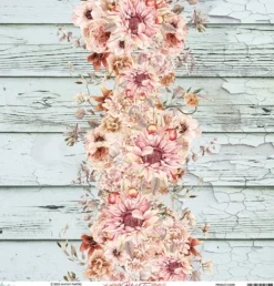 Papier do scrapbookingu 30,5 x 30,5 cm - Mintay - Blissful Time 04