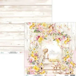 Papier do scrapbookingu 30,5 x 30,5 cm - Mintay - Blossom Serenity 02