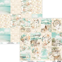 Papier do scrapbookingu 30,5 x 30,5 cm - Mintay - Coastal Memories 06