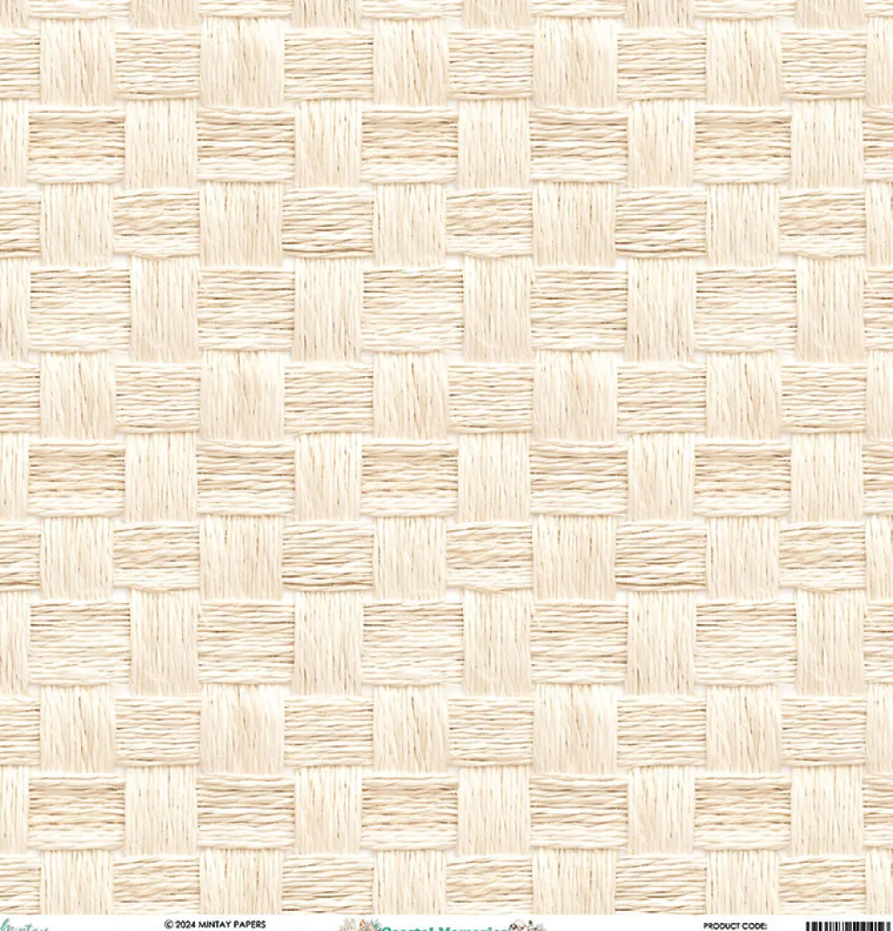 Papier do scrapbookingu 30,5 x 30,5 cm - Mintay - Coastal Memories 04