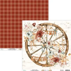 Papier do scrapbookingu 30,5 x 30,5 cm - Mintay - Golden Days 02
