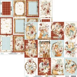 Papier do scrapbookingu 30,5 x 30,5 cm - Mintay - Golden Days 05