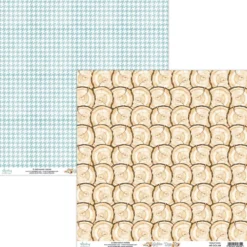 Papier do scrapbookingu 30,5 x 30,5 cm - Mintay - Golden Days 04