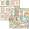 Papier do scrapbookingu 30,5 x 30,5 cm - Mintay - Joy of Life 06