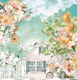 Papier do scrapbookingu 30,5 x 30,5 cm - Mintay - Joy of Life 03