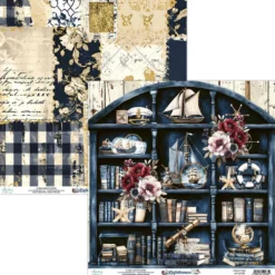 Papier do scrapbookingu 30,5 x 30,5 cm - Mintay - Lighthouse 03