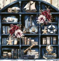 Papier do scrapbookingu 30,5 x 30,5 cm - Mintay - Lighthouse 03