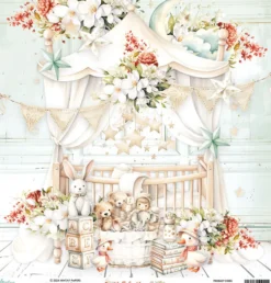 Papier do scrapbookingu 30,5 x 30,5 cm - Mintay - Lullaby Lane 02