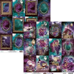 Papier do scrapbookingu 30,5 x 30,5 cm - Mintay - Nightfall 06