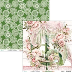 Papier do scrapbookingu 30,5 x 30,5 cm - Mintay - Peony Garden 02