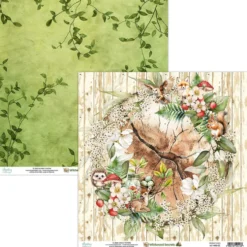 Papier do scrapbookingu 30,5 x 30,5 cm - Mintay - Wildwood Secrets 02