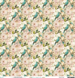 Papier do scrapbookingu 30,5 x 30,5 cm - Mintay - Winged Melodies 05