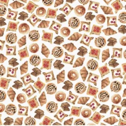 Papier do scrapbookingu 30,5 x 30,5 cm - Piątek Trzynastego - Coffee Break 02