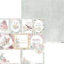 Papier do scrapbookingu 30,5 x 30,5 cm - Piątek Trzynastego - Precious 05