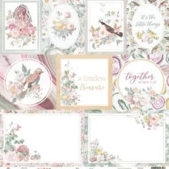 Papier do scrapbookingu 30,5 x 30,5 cm - Piątek Trzynastego - Precious 05