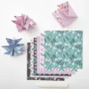 Papier origami, Just Bees + Fruits + Flowers - Paper Poetry - 15 x 15 cm, 50 ark.