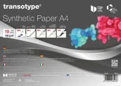 Papier syntetyczny A4 - transotype - 158 g 10 ark.