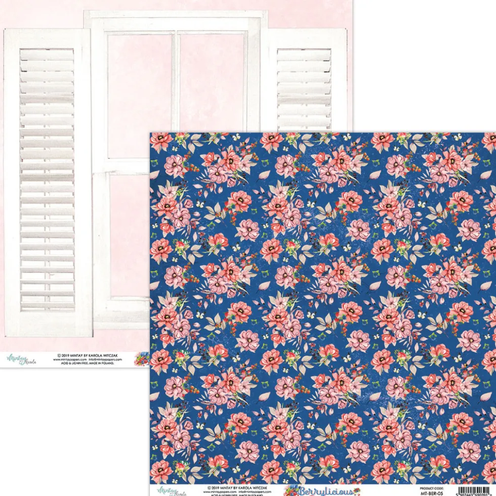 Papier 30 x 30 cm - Mintay - Berrylicious 05