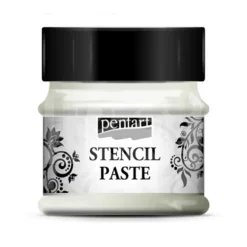 Pasta do szablonów Stencil Paste - Pentart - perłowa, 50 ml