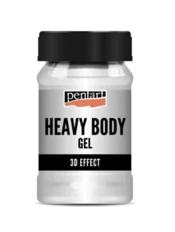Pasta żelowa Heavy Body Gel - Pentart - opalizująca matowa 100 ml