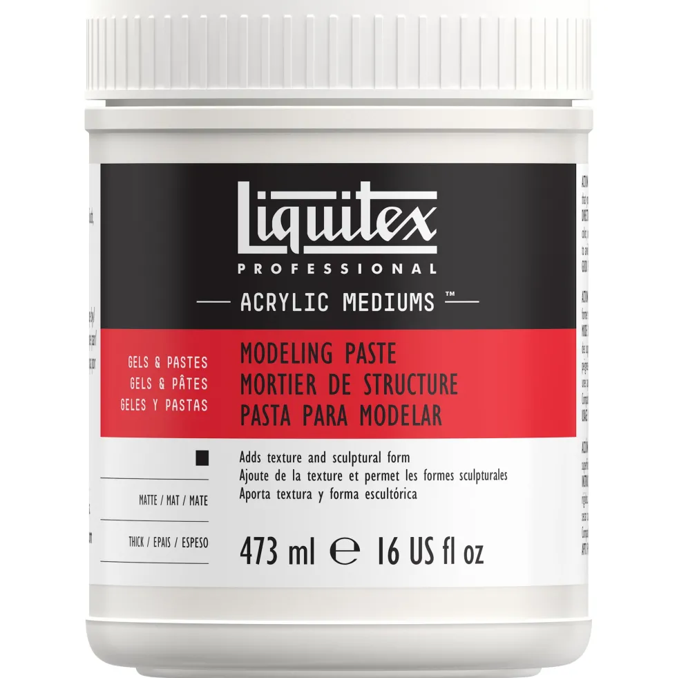 Pasta modelująca do farb akrylowych i olejnych - Liquitex - 473 ml