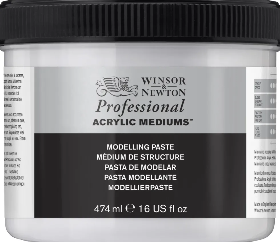 Pasta modelująca do farb akrylowych - Winsor & Newton - 237 ml