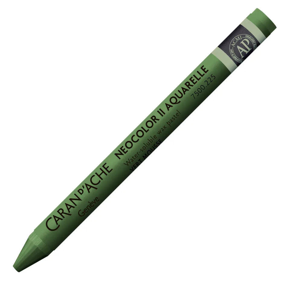 Pastela akwarelowa Neocolor II - Caran d'Ache - 225, Moss Green