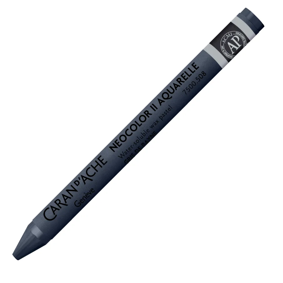 Pastela akwarelowa Neocolor II - Caran d'Ache - 508, Payne's Grey