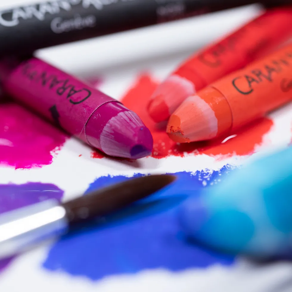 Pastela akwarelowa Neocolor II - Caran d'Ache - 508, Payne's Grey