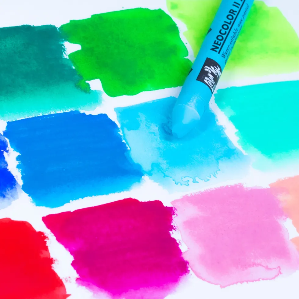 Pastela akwarelowa Neocolor II - Caran d'Ache - 071, Salmon Pink