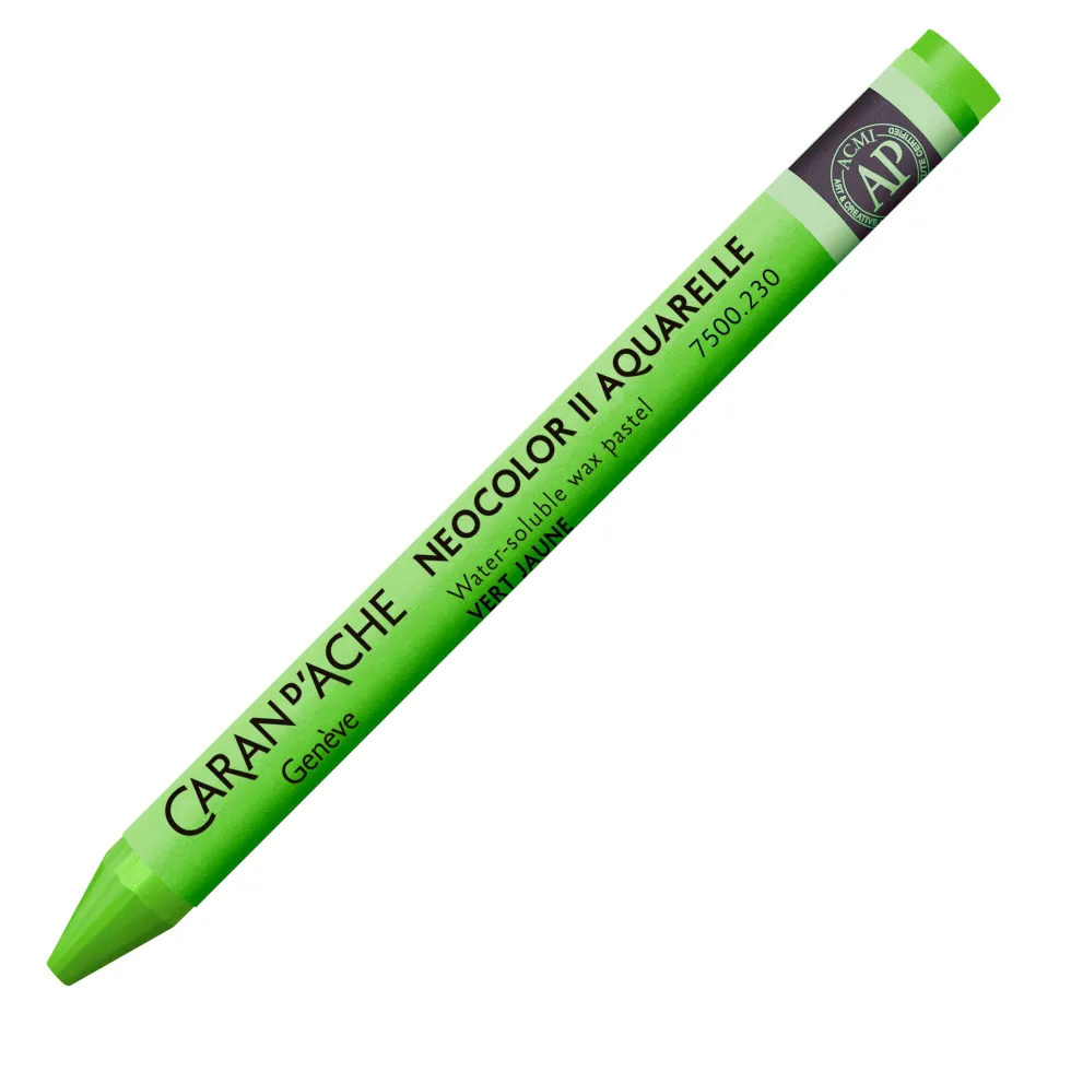 Pastela akwarelowa Neocolor II - Caran d'Ache - 230, Yellow Green