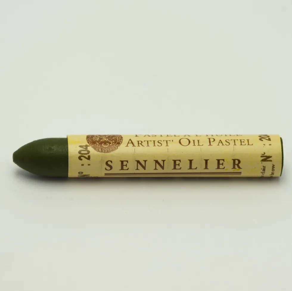 Pastela olejna Artist' - Sennelier - 204, Cinnabar Yellow Brown