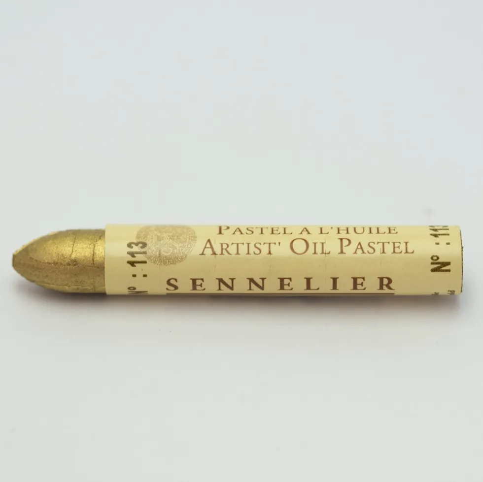 Pastela olejna Artist' - Sennelier - 113, Iridescent Rich Pale Gold