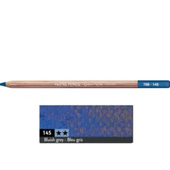 Pastela sucha w kredce Pastel Pencil - Caran d'Ache - 145, Bluish Grey
