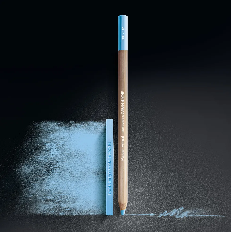 Pastela sucha w kredce Pastel Pencil - Caran d'Ache - 240, Lemon Yellow