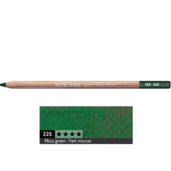 Pastela sucha w kredce Pastel Pencil - Caran d'Ache - 225, Moss Green