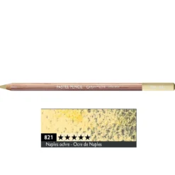 Pastela sucha w kredce Pastel Pencil - Caran d'Ache - 821, Naples Ochre