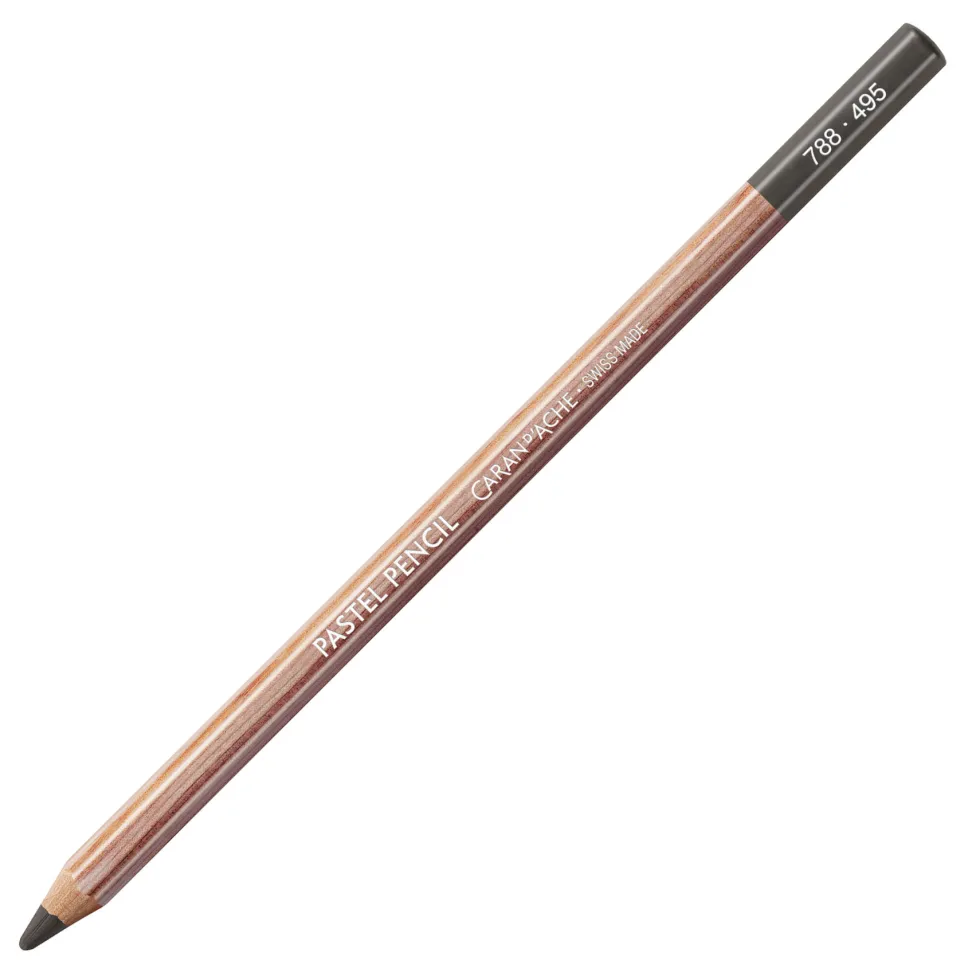 Pastela sucha w kredce Pastel Pencil - Caran d'Ache - 495, Slate Grey